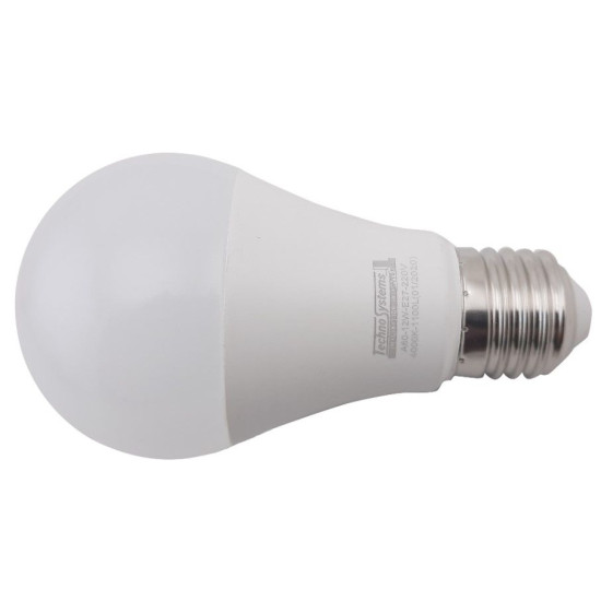 Світлодіодна лампа TNSy LED Bulb-A60-12W-E27-220V-4000K-1100L ICCD (TNSy5000041)