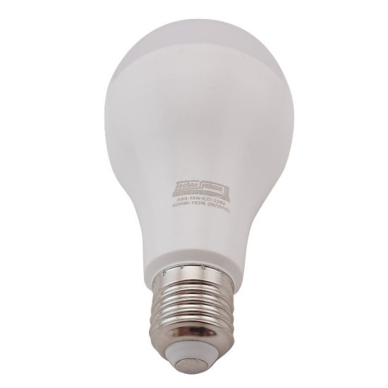 Світлодіодна лампа TNSy LED Bulb-A80-18W-E27-220V-4000K-1620L ICCD (TNSy5000043)