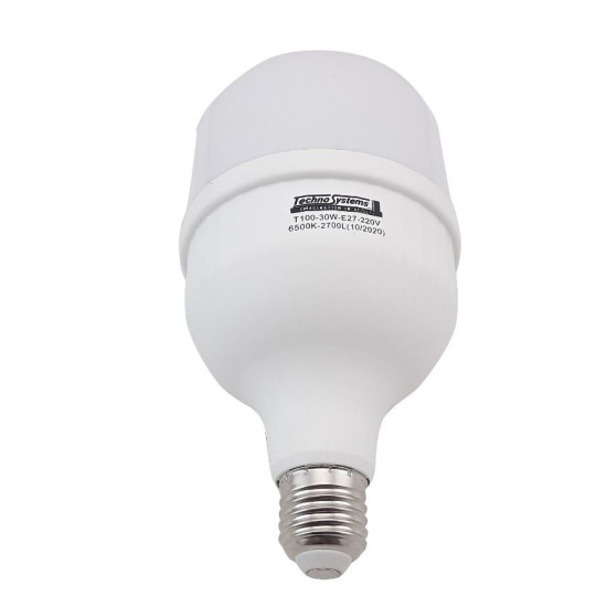 Світлодіодна лампа TNSy LED Bulb-T100-30W-E27-220V-6500K-2700L ICCD (TNSy5000045)