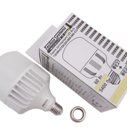 Світлодіодна лампа TNSy LED Bulb-T160-60W-E27-E40-220V-4000K-5400L Alum ICCD (TNSy5000512)