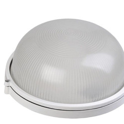 Круглий світильник TNSy НПП1301-60W-E27-IP65 білий (TNSy5000570)