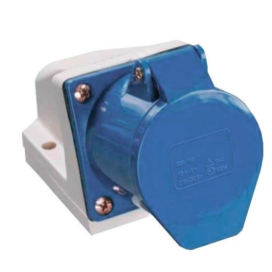 Накладна силова розетка TNSy 113 2Р+PЕ 16А 220В IP44 (TNSy5500406)