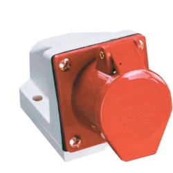 Накладна силова розетка TNSy 114 3Р+PЕ 16А 380В IP44 (TNSy5500407)