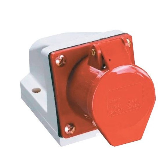 Накладна силова розетка TNSy 114 3Р+PЕ 16А 380В IP44 (TNSy5500407)