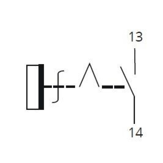 Перемикач TNSy XB2-BD21 1NO «I-0» (TNSy5500253)