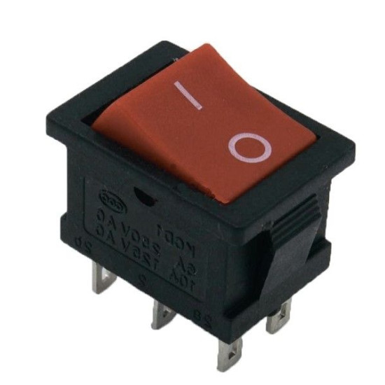 Перемикач TNSy KCD1-1-202 R/B червоний (TNSy5500684)