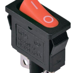 Перемикач TNSy KCD1-12-101 R/B овальний червоний (TNSy5500687)