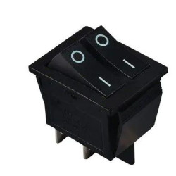 Перемикач TNSy KCD2-2101 B/B чорний (TNSy5500806)