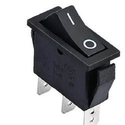 Перемикач TNSy KCD3-102 B/B чорний (TNSy5500830)