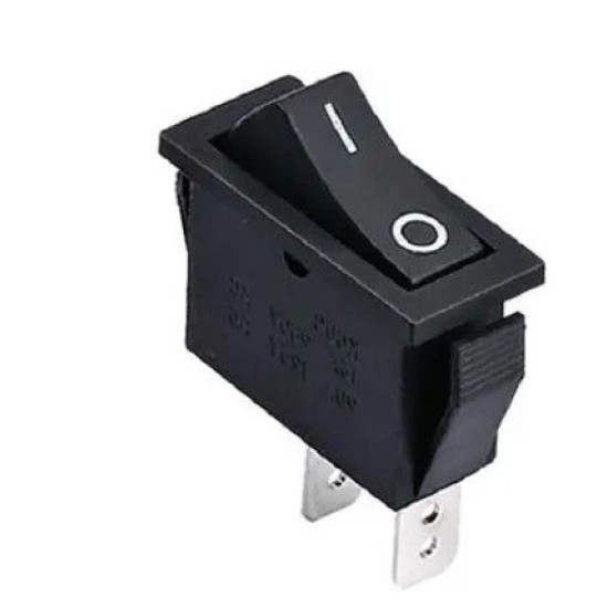 Перемикач WPC-03 TNSy KCD3-2-101V B/B з підсвічуванням червоний (TNSy5500859)