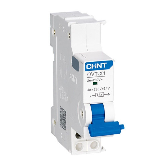 Розчіплювач максимальної напруги Chint OVT-X3 для NXB-125 (816986)