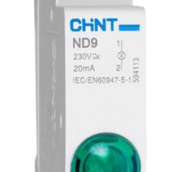 Модульний індикатор Chint ND9-1/B AC/DC230В синій (594123)