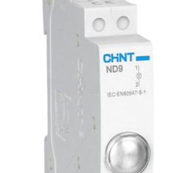 Модульний індикатор Chint ND9-1/W AC/DC230В білий (594128)