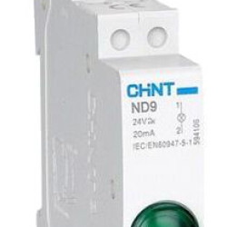 Модульний індикатор Chint ND9-1/G AC/DC24В зелений (594106)