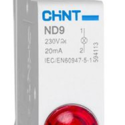 Модульний індикатор Chint ND9-1/R AC/DC24В червоний (594111)