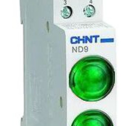 Модульний індикатор Chint ND9-2/GG AC/DC230В зелений (594133)