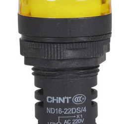 Індикатор Chint ND16-22D/2 AC/DC 380В жовтий (592864)