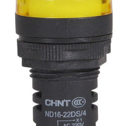 Індикатор Chint ND16-22D/2 AC/DC 230В жовтий (593076)