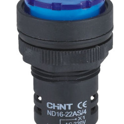 Індикатор Chint ND16-22D/2 AC/DC 230В синій (593074)