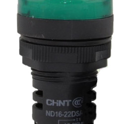 Індикатор Chint ND16-22DS/4 АС 110В зелений (592715)