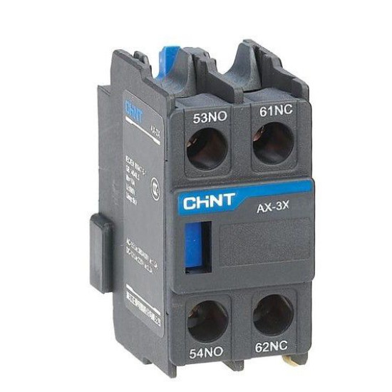 Фронтальний блок додаткових контактів Chint AX-3X/20 2NO для NXC (938258)