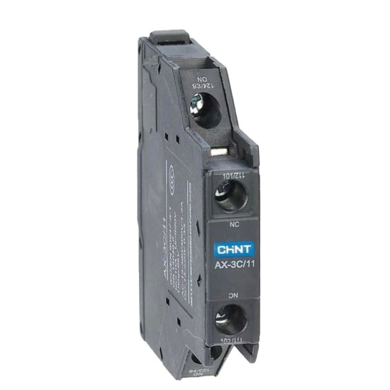 Боковий блок додаткових контактів Chint AX-3C/11 1NO+1NC для NXC-06-225 (938259)
