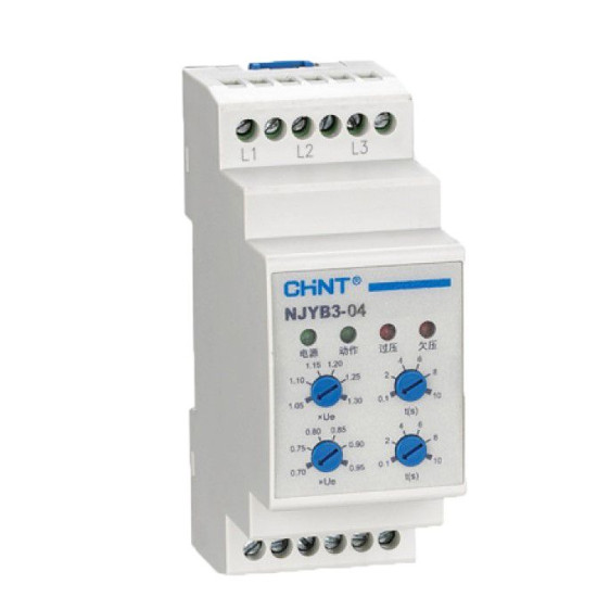 Реле контроля фаз Chint NJYB3-8 AC380V (697027)