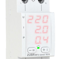 Реле напруги ZUBR MF2-50 red