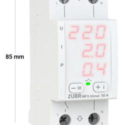 Реле напруги ZUBR MF2-50 red