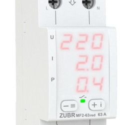 Реле напруги ZUBR MF2-63 red