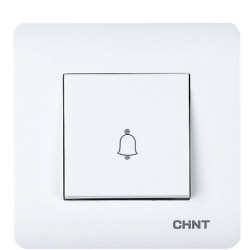 Вимикач дверного дзвоника Chint NEW3 білий (715387)