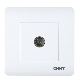 Розетка ТV Chint NEW3 біла (715392)