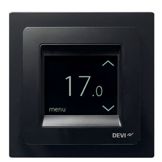 Терморегулятор DEVIreg Touch Black