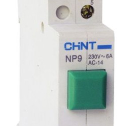 Модульна кнопка Chint NP9-10/1 1NO зелена (584052)