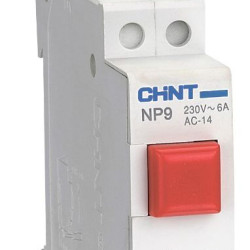 Модульна кнопка Chint NP9-01/2 1NC червона (584057)