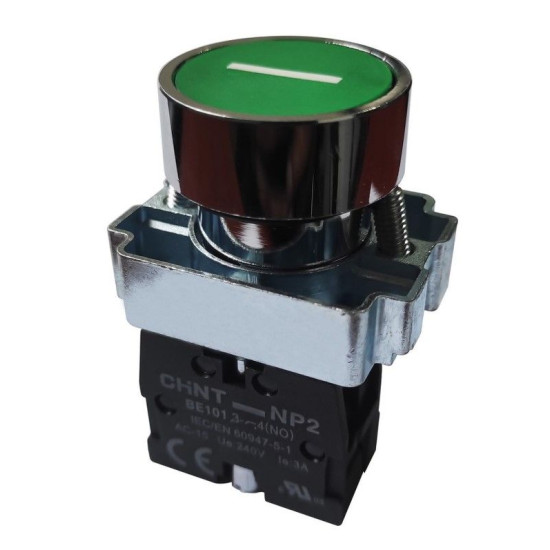 Кнопка Chint NP2-BA3311 1NO IP40 з маркуванням (576033)