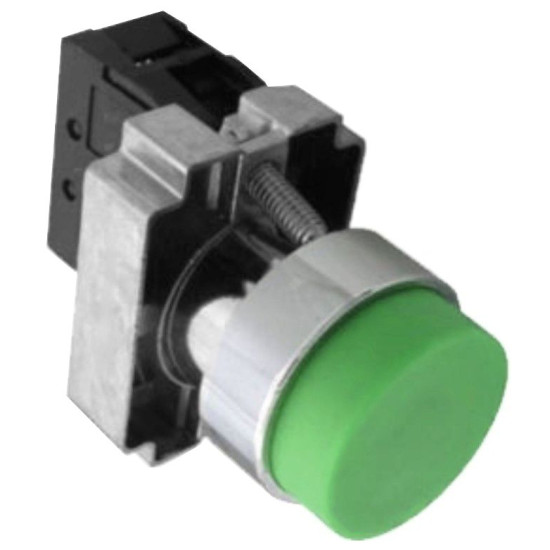 Кнопка Chint NP2-BL31 1NO IP40 зелена (576039)
