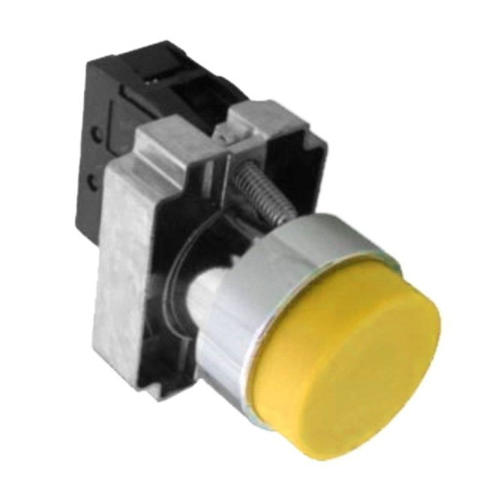 Кнопка Chint NP2-BL55 1NO+1NC IP40 жовта (576040)