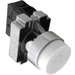 Кнопка Chint NP2-BL15 1NO+1NC IP40 біла (576042)