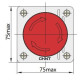 Кнопковий пост Chint NPH1-1009 1NC IP65 (587060)