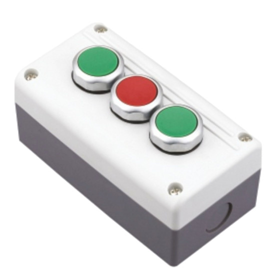 Кнопковий пост Chint NPH1-3002 1NO+1NC+1NO IP65 (587067)
