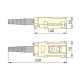 Тельферний пост Chint NP3-1 на 2 кнопки IP65 (586051)