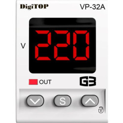 Реле напруги DigiTOP VP-32A M2R (червоний індикатор)