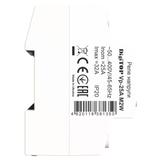 Реле напруги DigiTOP VP-25A M2W