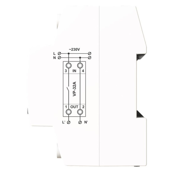 Реле напруги DigiTOP VP-32A M2W