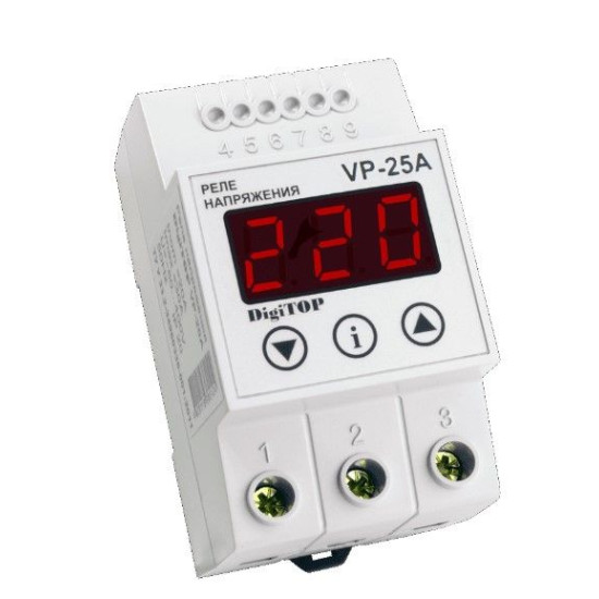 Реле напруги V-protector VP-25A  DigiTOP
