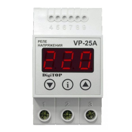 Реле напруги V-protector VP-25A  DigiTOP