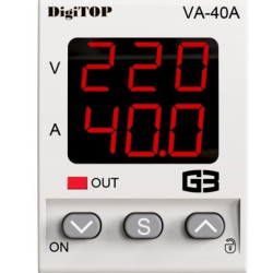 Реле напруги DigiTOP VA-40A M2R (червоний індикатор)