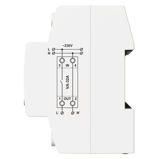 Реле напруги DigiTOP VA-32A M2W