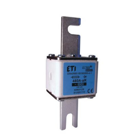Запобіжник ETI S3MUQ02/110/1400A/690V aR 200кА (4745734)